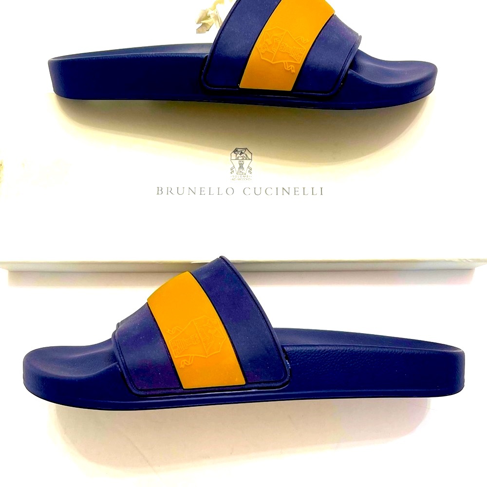 BrunelloCucinelli Mens slippers size EU 41 US 8